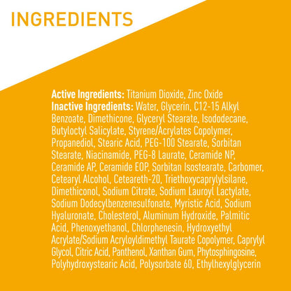 CeraVe 100% Mineral Sunscreen SPF 30 – Face Sunscreen (2.5oz Travel Size)