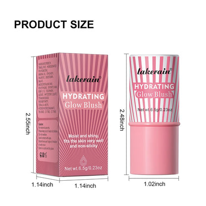 Cream Blush Stick – Natural Glow Finish (#4 Nude Pink)